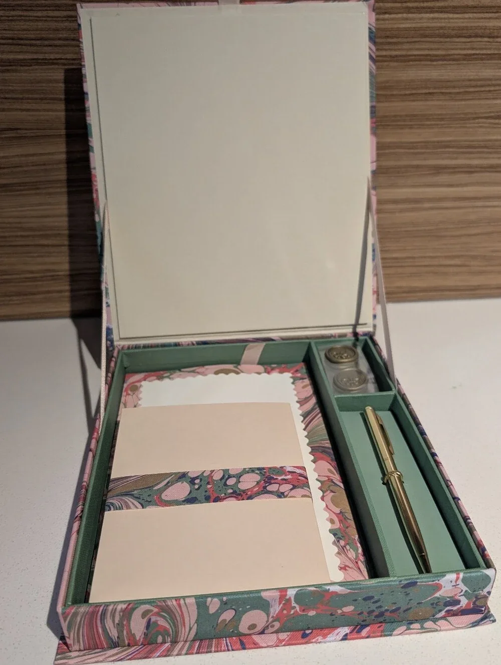 Rifle Paper Co. Floral Letter Writing Set - Pink, Green & Blue